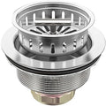 BOTEMY B9171 Kitchen Sink Drain 3 1/2 Inch Kitchen Sink Drain Strainer Assmebly by BOTEMY