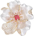 Brooch Pin - Gold Plated | Ideal Gift for Mom & Wife on Thanksgiving Day, Birthdays & Weddings