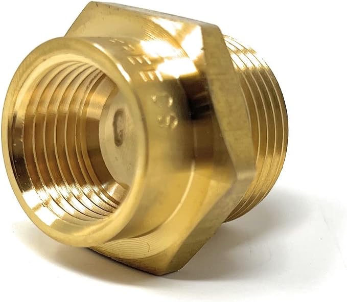 Cascada 3/4" G Thread Male to 1/2" NPT Thread Female Pipe Fitting Adapter - Image 7