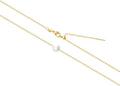 Zeffy Pearl Necklace 4MM/6MM/8MM Dainty Round Imitation Pearl Choker Necklace Wedding Pearl Necklace Delicate Jewelry for Women Simple Bridesmaid Jewelry Gifts