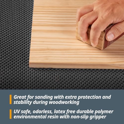POWERTEC Non Slip Mat Anti Slip Mat, Heavy Duty Grip Mats, Workbench Pad - Image 7