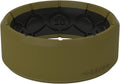 Groove Life Zeus Anti Stretch Silicone Ring Breathable Silicone Rings for Him and Her, Unique Design, Comfort Fit Ring