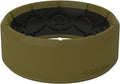 Groove Life Zeus Anti Stretch Silicone Ring Breathable Silicone Rings for Him and Her, Unique Design, Comfort Fit Ring