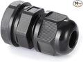 PENGLIN 10PCS 1/4" NPT Nylon Cable Connector Strain Relief Cord Connector | by PENGLIN