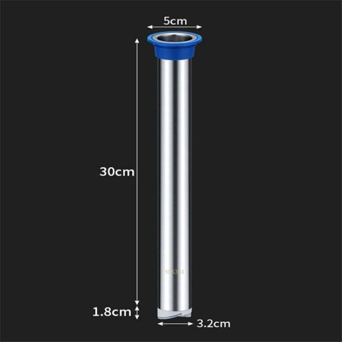 Stainless Steel Floor Drain Extension Tube | Anti-Odor Sewer Pipe Core Sink - Image 4