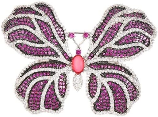 Animal Brooch for Women Girls Rhinestone Animal Brooch Lapel Pin Jewelry Gift for Mom Wife
