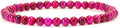 Cherry Tree Collection - Small, Medium, Large Sizes - Gemstone Beaded Bracelets For Women and Men - 4mm Round Beads