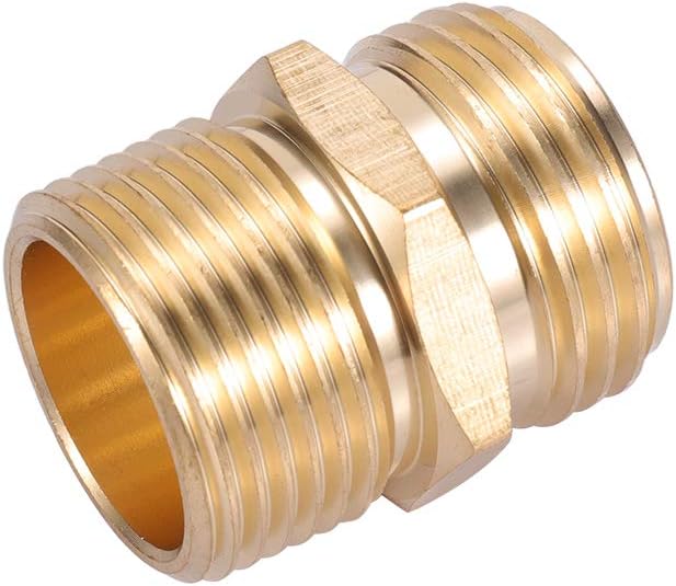 Garden Hose Adapter, 3/4"GHT Male x 3/4" NPT Male Connector - Image 2