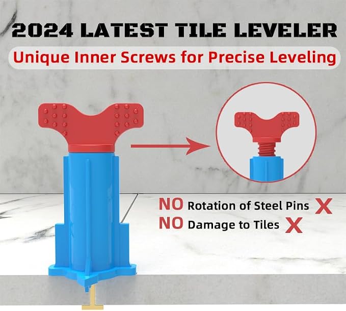 Tile Leveling System, Reusable Tile Tools - Image 3