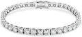 1.0-10 Carats Lab Grown Diamond Tennis Bracelet in 14K Gold, F Color & VS Clarity, Classic Diamond Bracelets for Women, part of our Premium Jewelry Signature Collection.