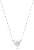 Zeffy Dainty Gold Heart Necklace for Women Trendy 14K Gold/Silver Plate Cute Heart Pendant Choker Necklaces Gold Love Heart Chain Necklace for Women Dainty Gold Jewelry Gifts for Women