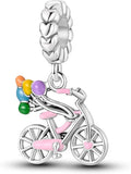 NARMO S925 Sterling Silver Charms Hamsa Charm for Pandora Bracelets Cross Charms for Bracelets Perfume High Heels Dangle Charms Silver Charms for Women