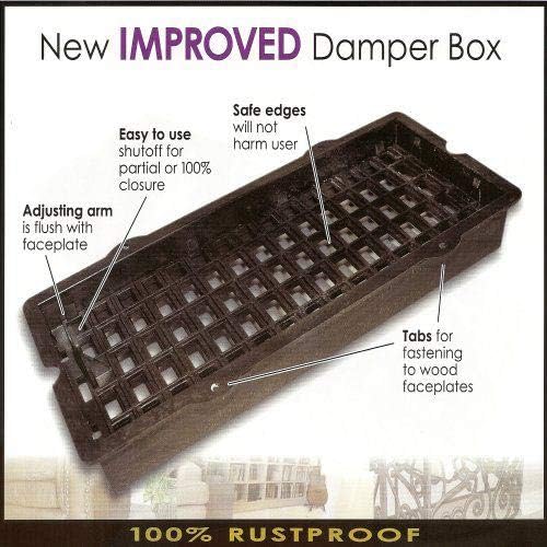 Decor Grates Metal Oriental Decorative Air Vent Cover 4x12 - Image 3