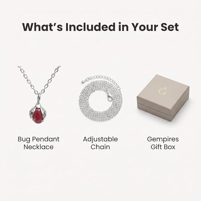 925 Sterling Silver Animal Pendant Necklace Collection for Women | Handmade Natural Gemstone Jewelry | Cat, Bee, Turtle & Bug Designs | Hypoallergenic Silver Necklace Gift for Her