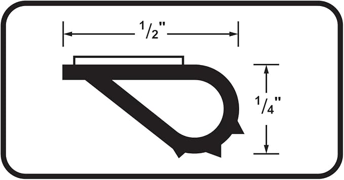 M-D Building Products 68668 Highly Durable Silicone Rubber Gasket Seal - Image 7
