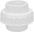 3" PVC Union Coupling Pipe Fitting 3Inch PVC Slip Union Adapter Coupling by Lswteiz