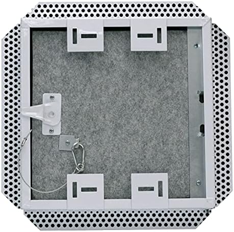 Access Door 10" X 10" Sound Rated Steel Access Panel Felt Covered Door - Image 2