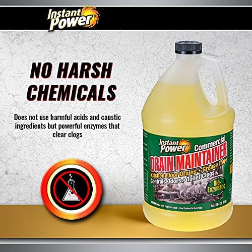 Instant Power Commercial Drain Maintainer & Trap Treatment, 1 Gal - Image 5