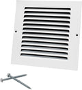 Howeall 6"W x 6"H Steel Return Air Grille, Air Return Vent Cover by Howeall