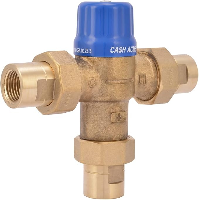 Cash Acme 1/2 Inch HG110 Thermostatic Mixing Valve - Image 3