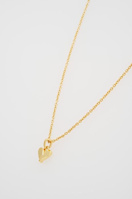 Ted Baker London Alicia Abstract Heart Pendant Necklace for Women(Gold)