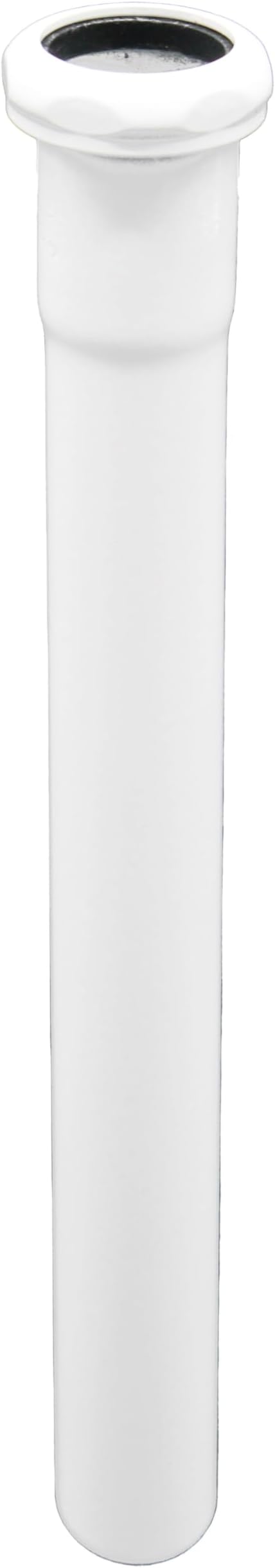 Westbrass A423-50 1-1/2" x 12" Slip Joint Extension Tube, Powder Coat White by Westbrass