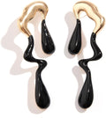 Irregular WaterDrop Earrings, Melted Liquid Irregular Stainless Steel Earrings, Embrace Minimalist Earrings, Statement Earrings for Women