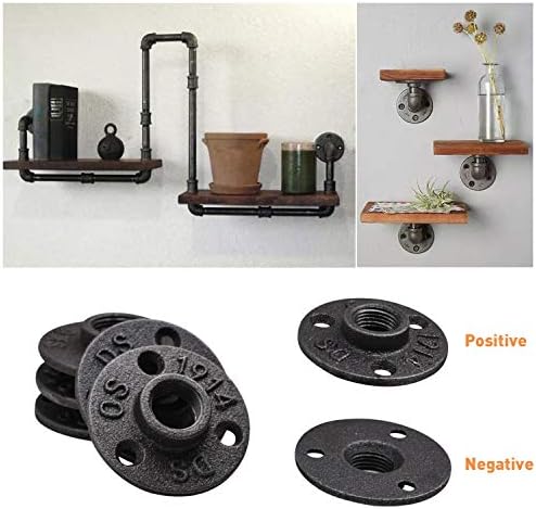 1" Floor Flange, Home TZH Malleable iron Pipe Fittings - Image 2