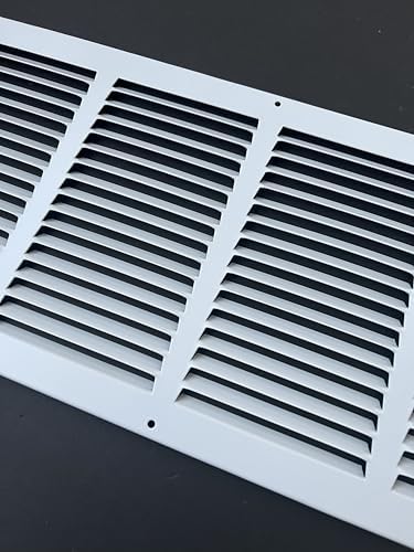 Fits 24x8 Duct Opening Stamped Steel Return Air Grille Vent Cover Grille - Image 4