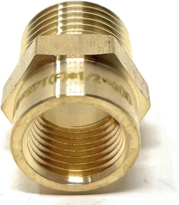 Cascada G Thread to NPT Thread Pipe Fitting Adapter | Lead-Free - Image 6