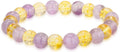 Crystal Vibe 8mm Beaded Bracelets For Women Men - Healing Crystal Bracelet - Adjustable Size