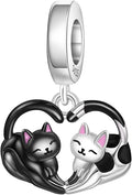 Cute Panda Animal 925 Sterling Silver Charms for Bracelets and Necklace Dangle Pendants Butterfly Elephant Dog Bead Jewelry Present for Women Family Friends