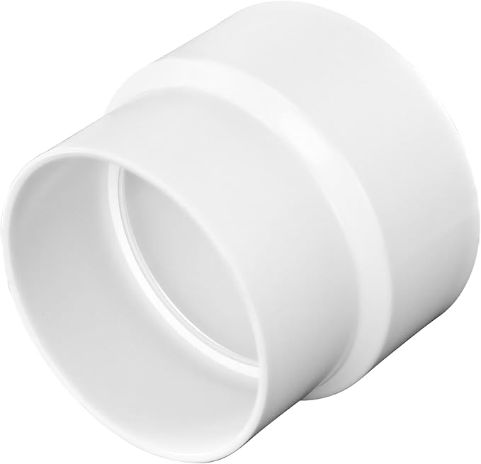NDS 3P16 PVC Adapter, for DWV/SCH40 Hub X S&D Hub Solvent-Weld Connections by NDS-WaterManagement