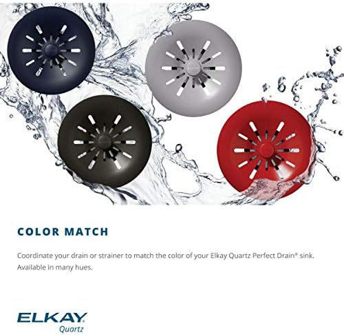 Elkay LKPDQD1GS Quartz Perfect Drain 3-1/2" Polymer Disposer Flange - Image 7