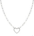 OGD Heart Necklace for Women, 14K Gold Plated Layered Tiny Puffy Heart Pendant Necklace Cute Chunky Heart Choker Necklace Simple Gold Necklace Jewelry for Women Trendy Gift