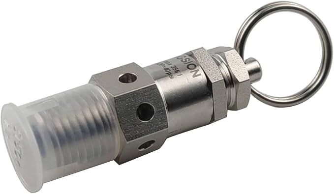 Mini 1/4" NPT Male Safety Pressure Relief Valve - Image 4