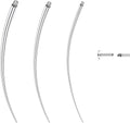Piercing Taper Ball Grabber Tool for Changing Jewelry - 14G 16G 18G 20G Stainless Steel Flat Back Earrings Applicator Tool Threadless Insertion Pin Thread Body Piercing Kit for Ear Nose Lip