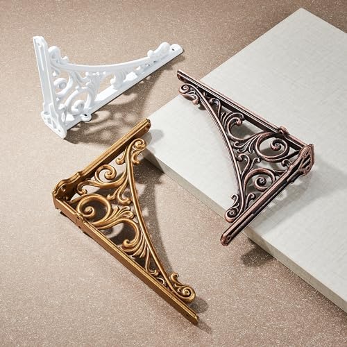 khtumeware Shelf Bracket 8 Inch, Decorative Brackets - Image 6