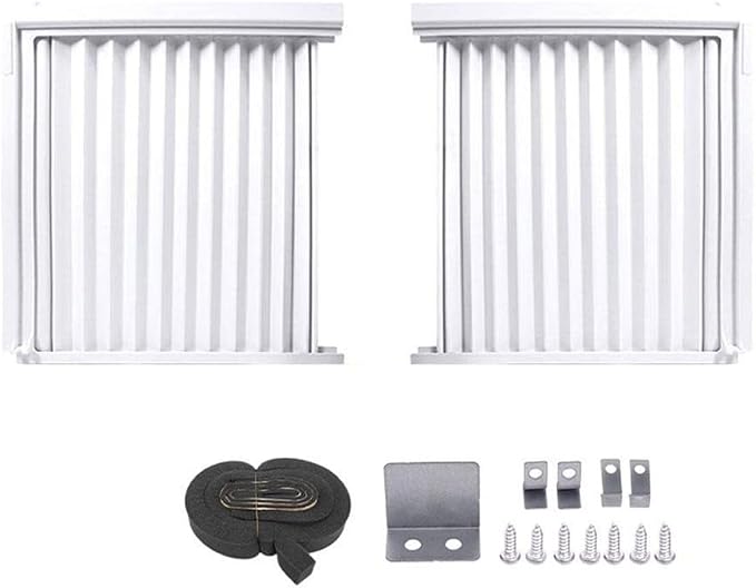 AC Side Panels with Frame Kit for Window Air Conditioner, Adjustable Insulated - Image 6