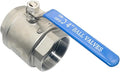 316 Stainless Steel 1/8"~3" Full Port Ball Valve by Megairon