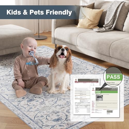 5x7 Premium PVC Floor Mat, Waterproof Vinyl Rug & Plastic Floor Protector - Image 4
