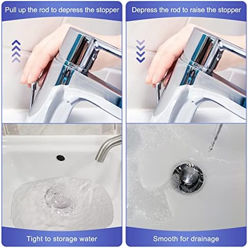 Enhon 3 Pack Pop up Stoppers Compatible - Image 4
