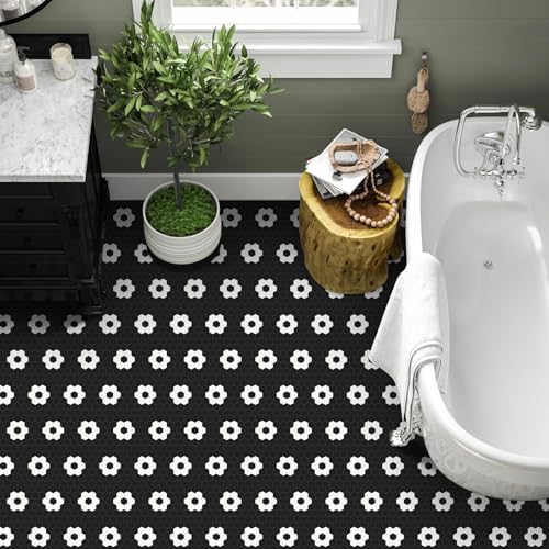 MORCART Peel and Stick Floor Tile, Vinyl Flooring Waterproof, DIY Flooring - Image 3