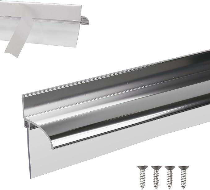 32" Shower Door Bottom Deflector by AQDD