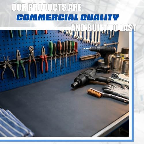 Drydiet 1 Pcs Work Bench Mat Top 24 x 72 Inches, PU Leather Workbench Pad Topper - Image 6