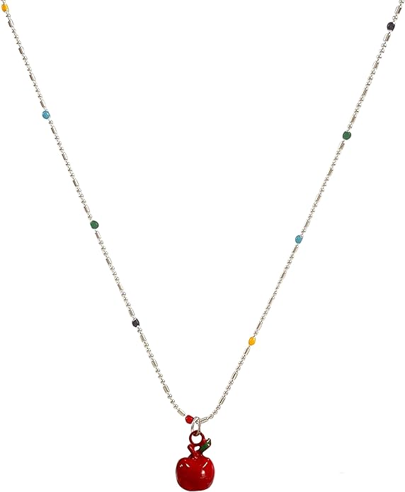 Snake Butterfly Necklace for Women Y2k Irregular Round Bead Pendant Women's Jewelry