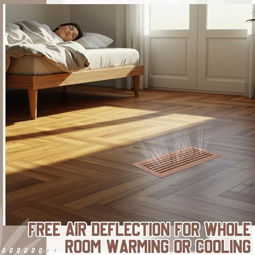 Weysat 2 Pcs 8 x 16 Inch Oak Hardwood Air Return Vent Cover Unfinished - Image 6
