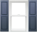 Homeside Raised Panel Vinyl Shutter 1 Pair 14-1/2in. x 81in. 049 Royal by Polaris