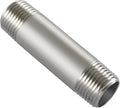Beduan Stainless 3/8 NPT Male Threaded 4" Length Nipple Pipe Fitting | MPT by Beduan