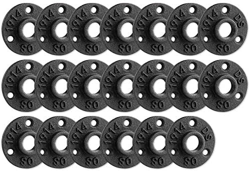 1" Floor Flange, Home TZH Malleable iron Pipe Fittings by HomeTZH